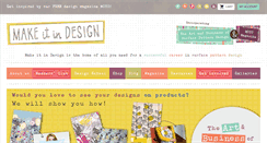 Desktop Screenshot of makeitindesign.com